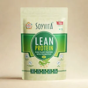 Lean Protein With Probiotics | Non Dairy Raw Plant Protein | Serves 12 (400 Grms)