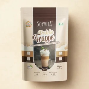 Protein Frappe With Prebiotics And Probiotics | Non Dairy | Serves – 10 (400 Grms)