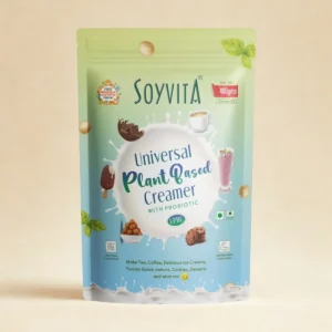 Dairy Free Creamer With Probiotics | Universal For Versatile Application - Cooking | Tea | Coffee | Plant Based | Serves – 40 (400 Gms)